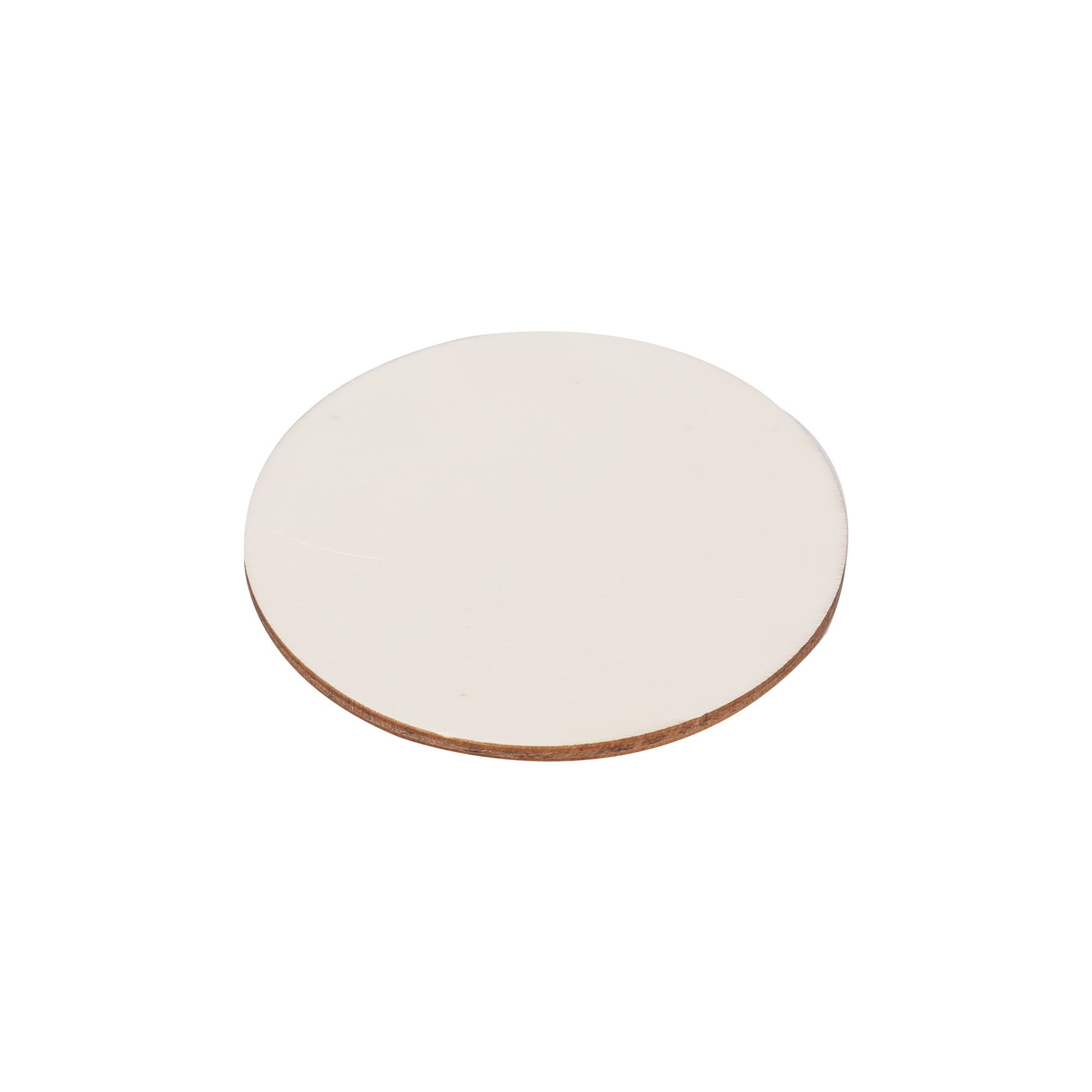 3.75" Wood Round Plaque by Make Market®